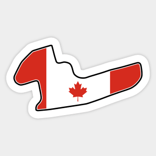 Toronto Street Circuit [flag] Sticker